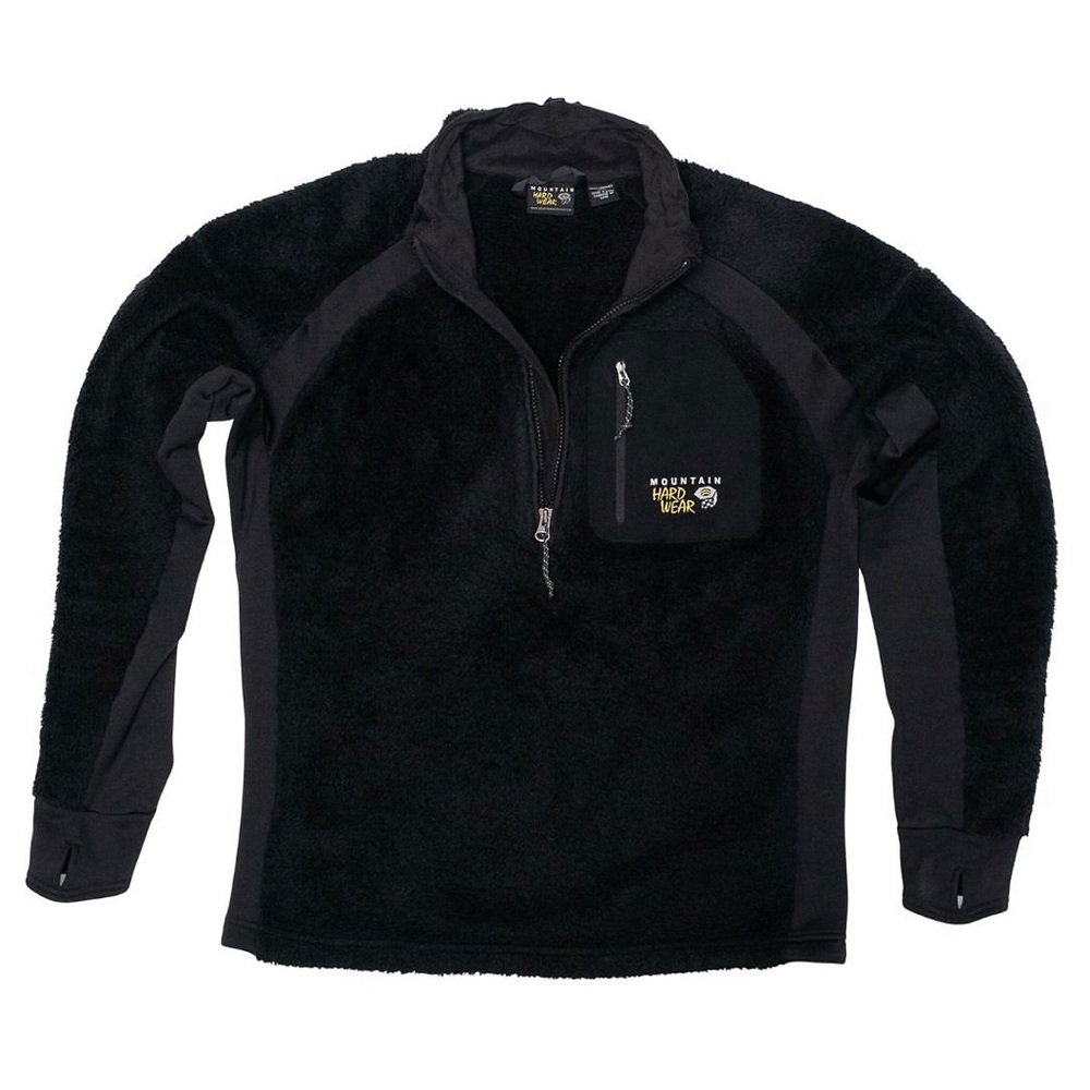 Mountain Hardware Zip-Up Fleece Black Medium